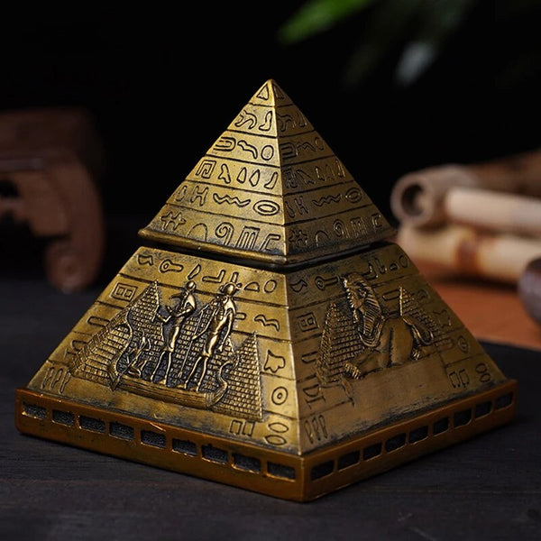 Egyptian Pyramids Candle Holder-ToShay.org