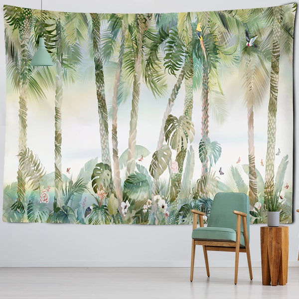 Tropical Garden Tapestry-ToShay.org