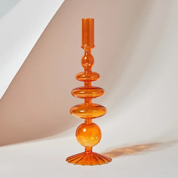 Glass Candle Holder-ToShay.org