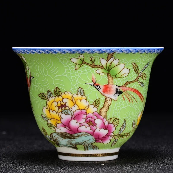 Glazed Porcelain Tea Cup-ToShay.org