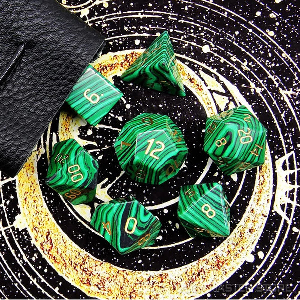 Crystal Platonic Solid Dice-ToShay.org