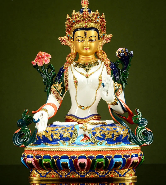 White Tara Buddha-ToShay.org