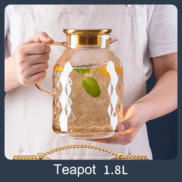 Glass Tea Jug-ToShay.org