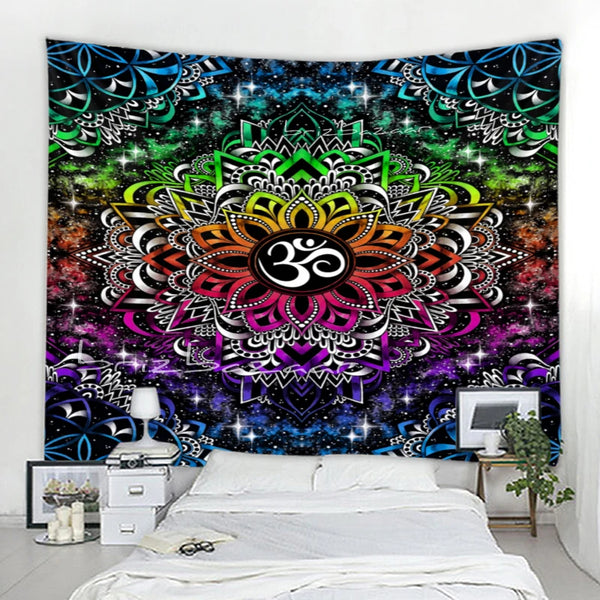 Mandala Abstract Art Tapestry-ToShay.org