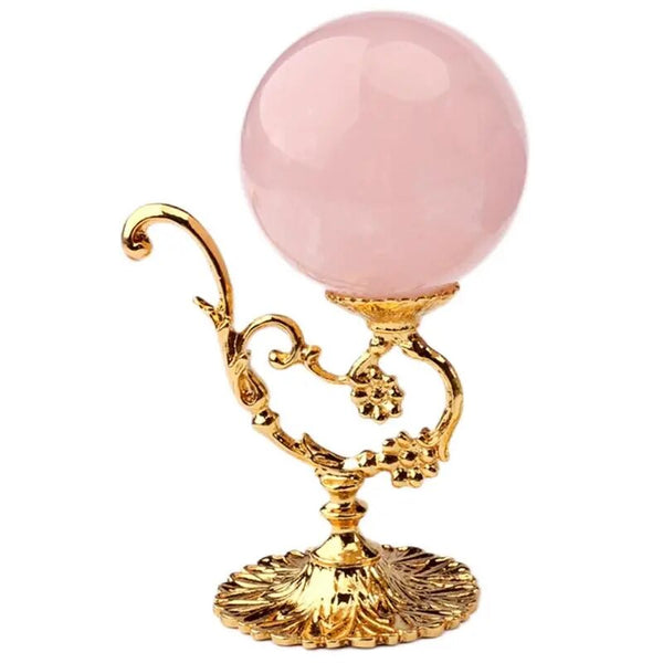 Gold Crystal Ball Stand-ToShay.org