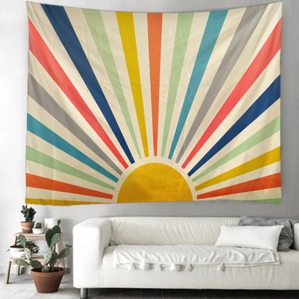 Sun Ray Art Tapestry-ToShay.org