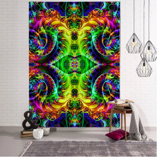 Psychedelic Art Tapestry-ToShay.org