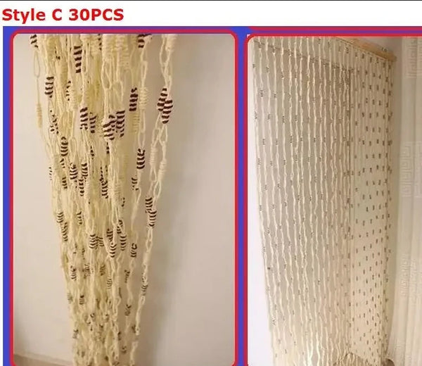 Bamboo Door Curtains-ToShay.org