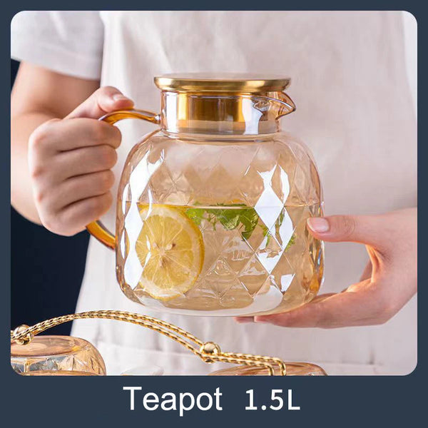 Glass Tea Jug-ToShay.org