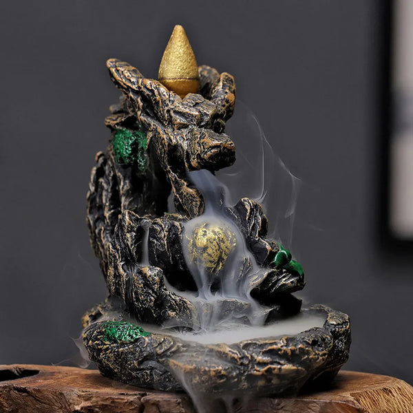 Mountain Waterfall Incense Furnace-ToShay.org