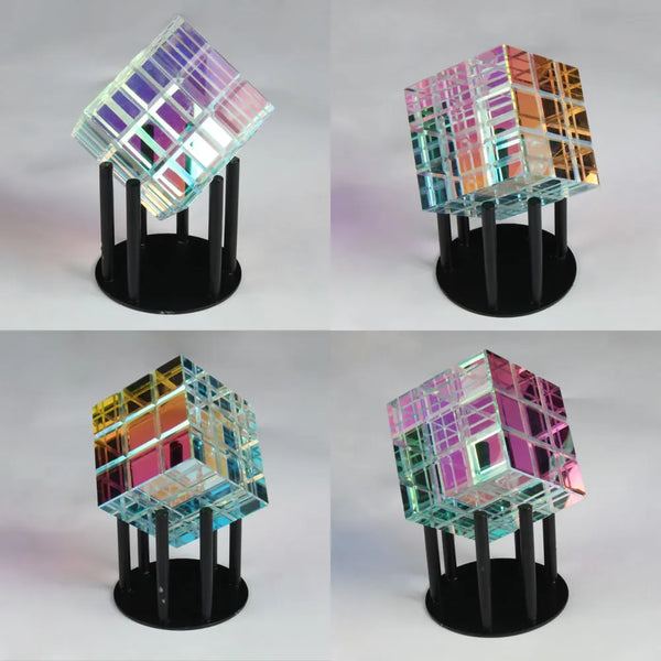 Clear Crystal Cube-ToShay.org