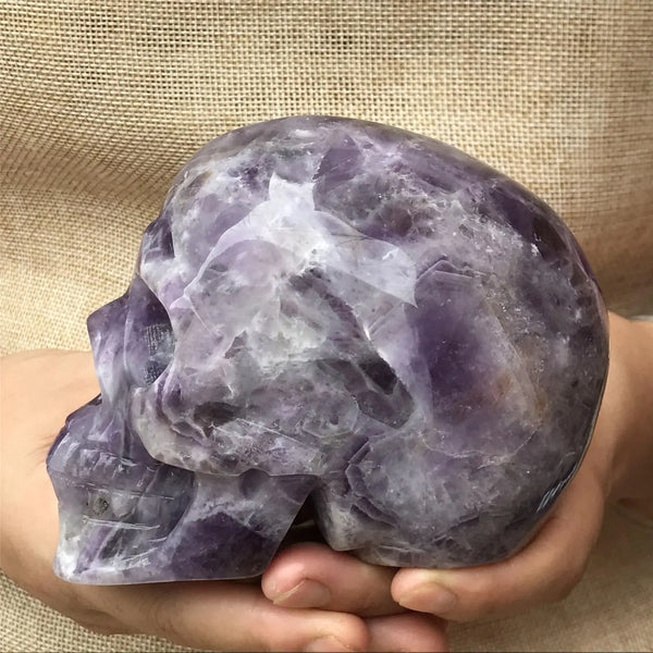 Purple Dream Amethyst Skull-ToShay.org