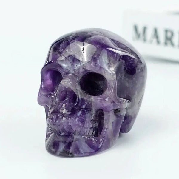 Purple Dream Amethyst Skull-ToShay.org