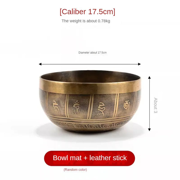 Tibetan Bronze Singing Bowl-ToShay.org