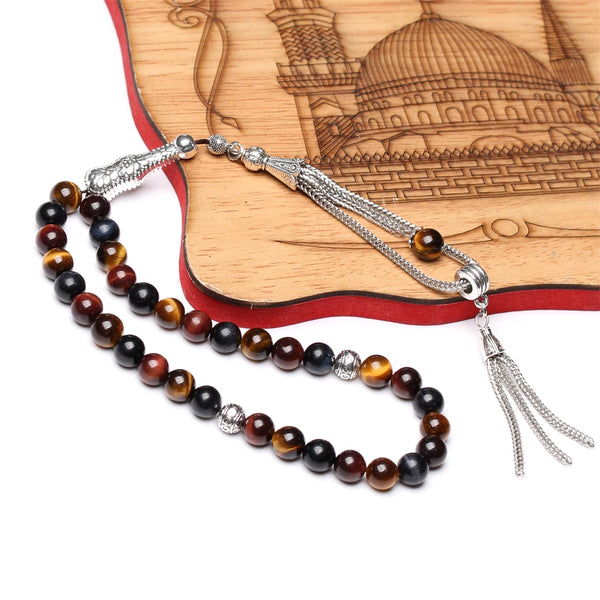 Yellow Tiger Eye Prayer Beads-ToShay.org