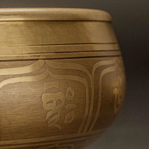 Tibetan Brass Singing Bowl-ToShay.org