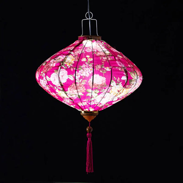 Flower Print Lantern-ToShay.org