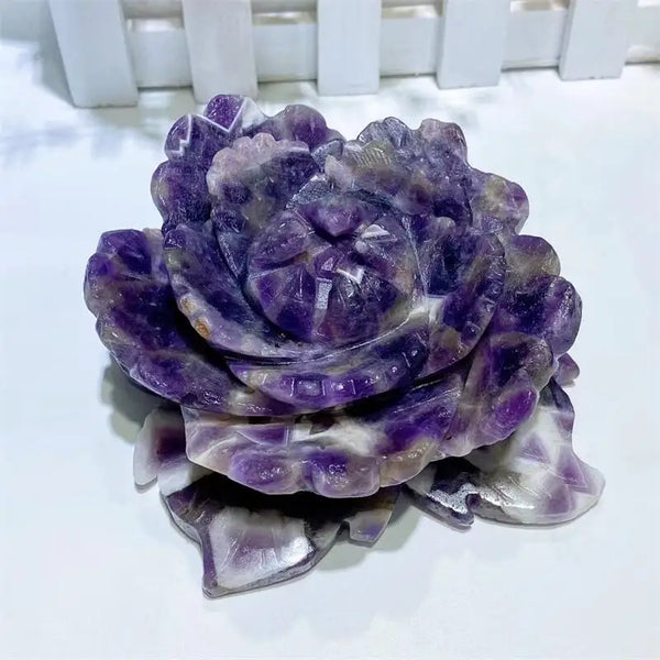 Purple Dream Amethyst Flower-ToShay.org