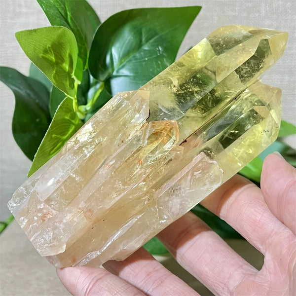 Yellow Citrine Quartz Point-ToShay.org