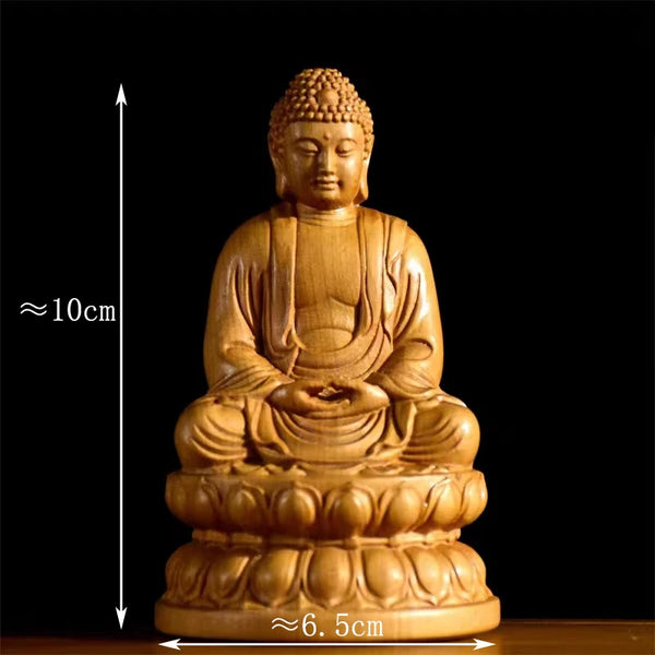 Wood Bodhisattva Statue-ToShay.org