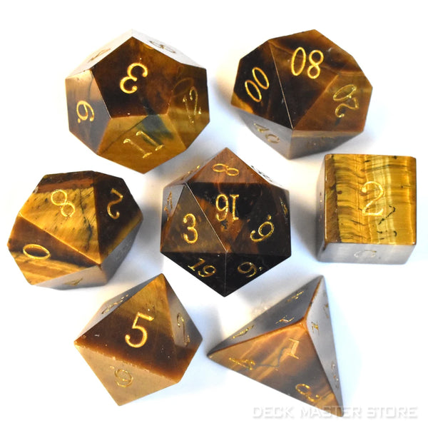 Crystal Platonic Solid Dice-ToShay.org