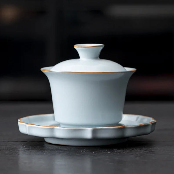 Gaiwan Crackle Glaze Tea Tureen-ToShay.org