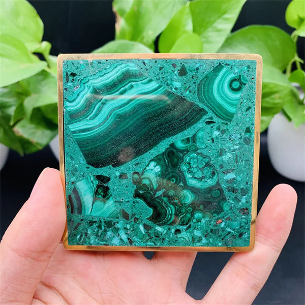 Green Malachite Slice-ToShay.org