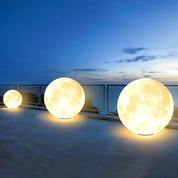 Moon Outdoor Lawn Lamp-ToShay.org