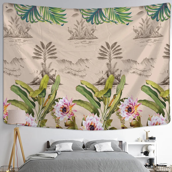 Tropical Plant Tapestry-ToShay.org