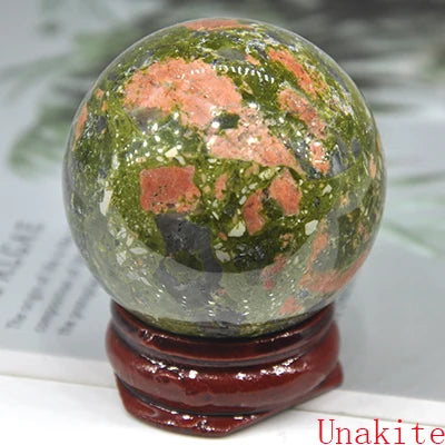 Mixed Quartz Crystal Ball-ToShay.org