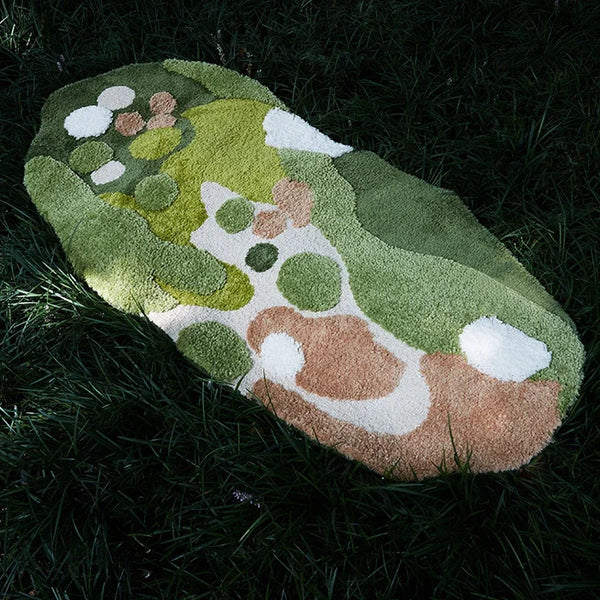 Moss Garden Rug-ToShay.org