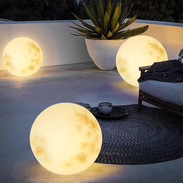 Moon Lawn Lamp-ToShay.org