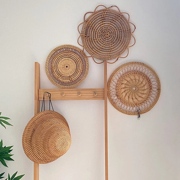 Wicker Woven Plate-ToShay.org