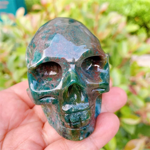 Ocean Jasper Skull-ToShay.org