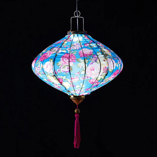 Flower Print Lantern-ToShay.org