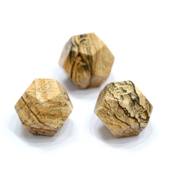 Mixed Crystal Platonic Solid Dice-ToShay.org