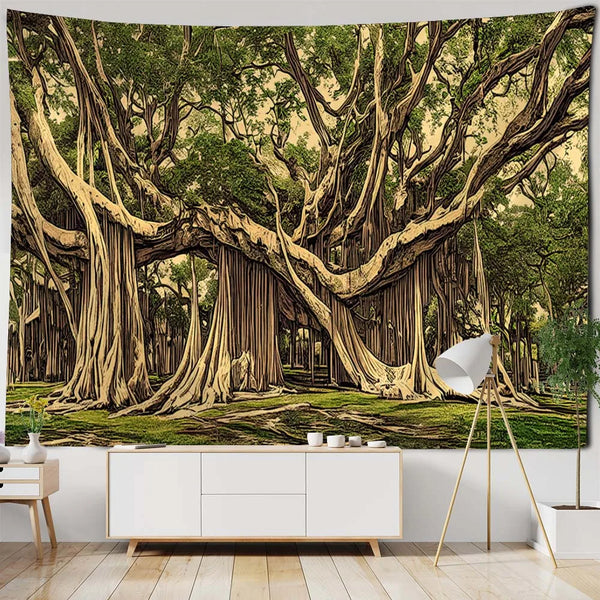 Forest Art Tapestry-ToShay.org