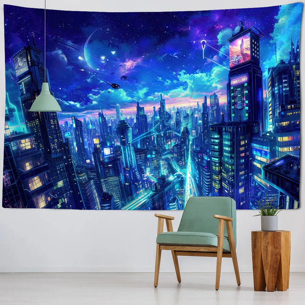 Urban Lights Tapestry-ToShay.org