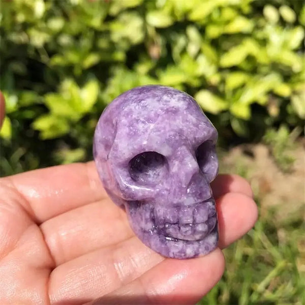 Purple Mica Skull-ToShay.org