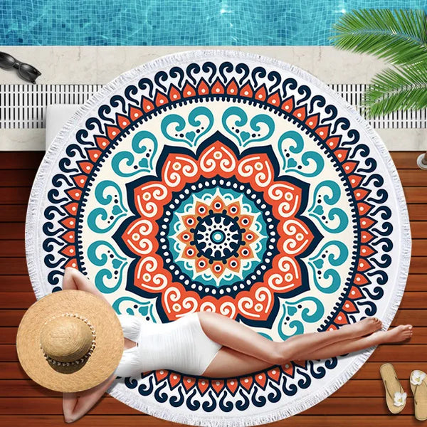 Mandala Beach Mat-ToShay.org