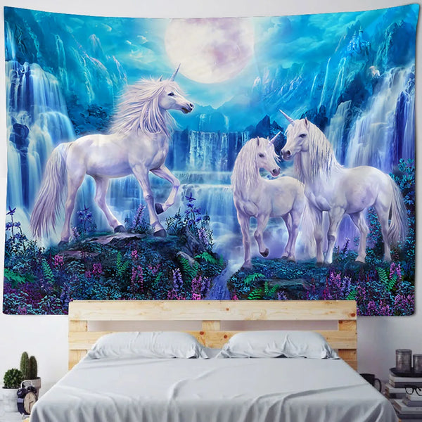 Unicorn Art Tapestry-ToShay.org