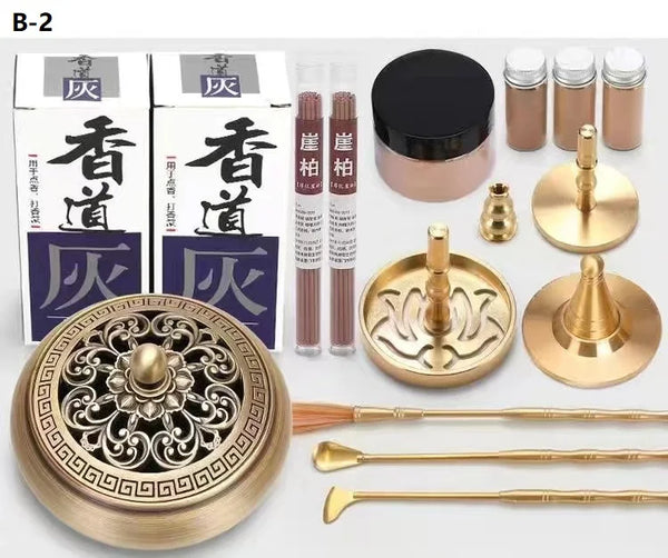 Brass Incense Burner Set-ToShay.org