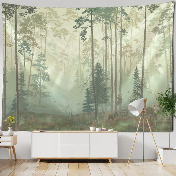 Tropical Rainforest Tapestry-ToShay.org