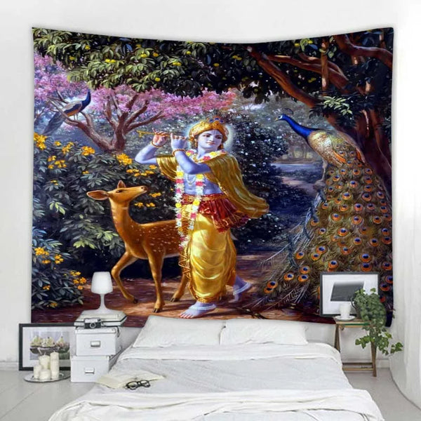 Buddha Meditation Tapestry-ToShay.org