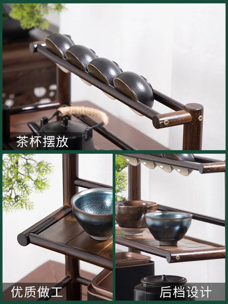 Bamboo Display Shelf-ToShay.org