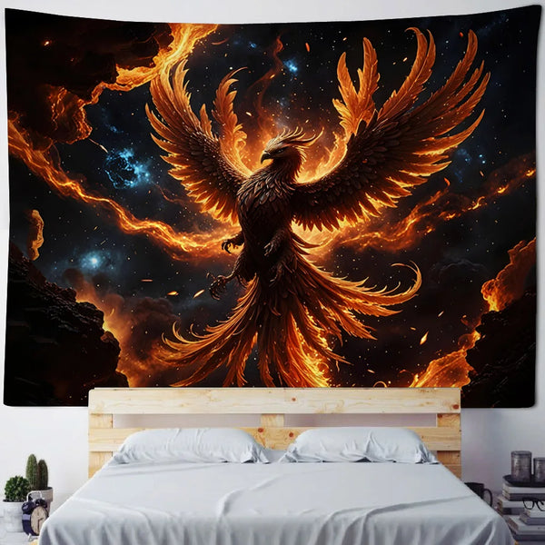 Phoenix Rising Tapestry-ToShay.org