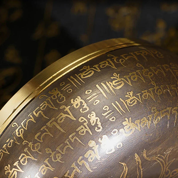 Tibetan Brass Singing Bowl-ToShay.org