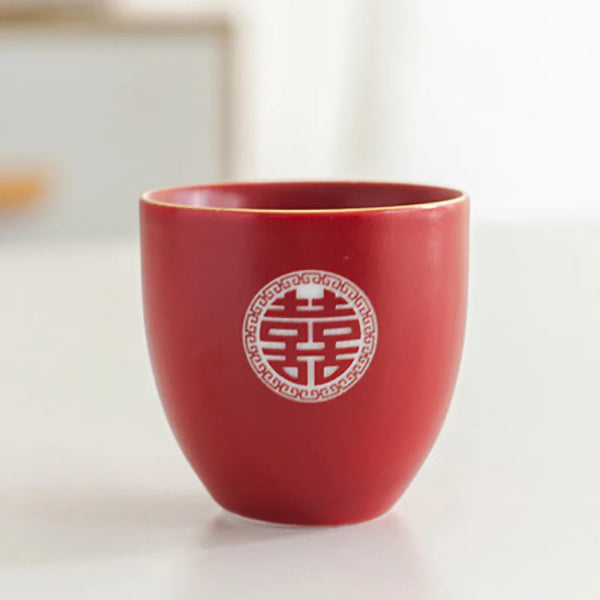 Red Ceramic Tea Sets-ToShay.org