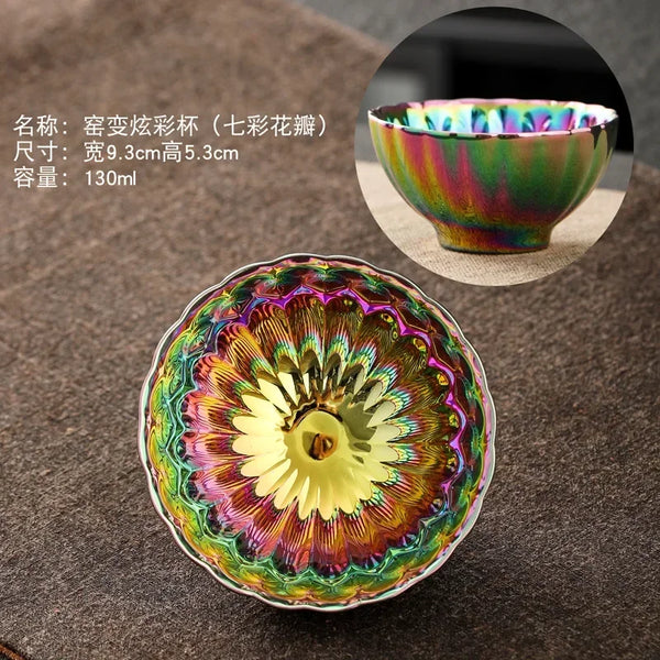 Gold Glazed Ceramic Tea Cup-ToShay.org