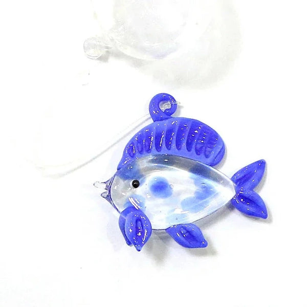 Glass Floating Fish Pendant-ToShay.org